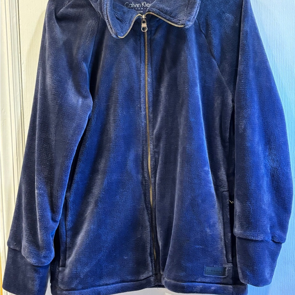 Calvin Klein Performance Jacket Soft Plush Purple… - image 4